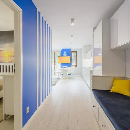 Apartmán Mierzeja - Baltic Park Stegna, Rodzinny 50 - 57 M2, 500 M Od Plazy, Bezplatny Meleks *