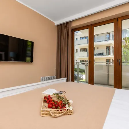 Apartmán Mierzeja - Baltic Park Stegna, Rodzinny 50 - 57 M2, 500 M Od Plazy, Bezplatny Meleks Stegna (Pomerania)