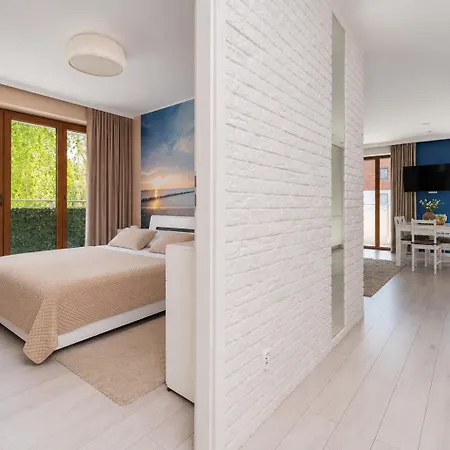 شقة Mierzeja - Baltic Park Stegna, Rodzinny 50 - 57 M2, 500 M Od Plazy ستيغنا