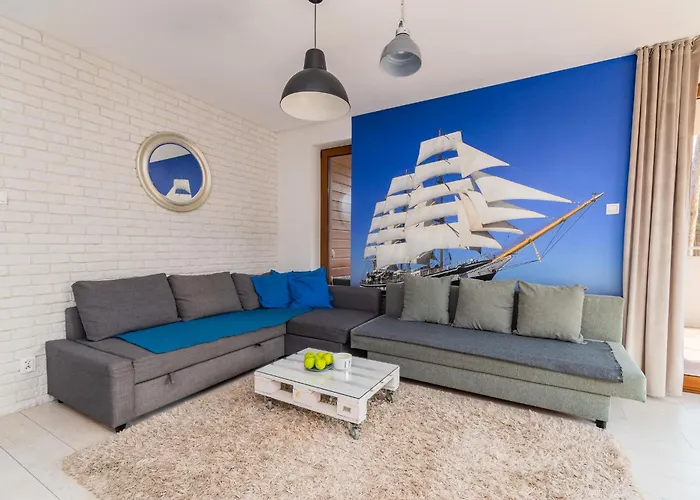 Apartman Mierzeja - Baltic Park Stegna, Rodzinny 50 - 57 M2, 500 M Od Plazy, Bezplatny Meleks