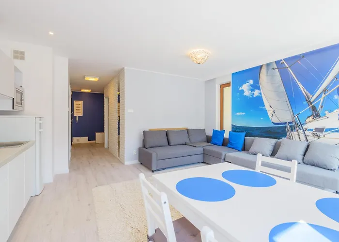 Apartman Mierzeja - Baltic Park Stegna, Rodzinny 50 - 57 M2, 500 M Od Plazy, Bezplatny Meleks