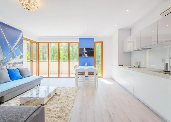 Apartman Mierzeja - Baltic Park Stegna, Rodzinny 50 - 57 M2, 500 M Od Plazy, Bezplatny Meleks Stegna